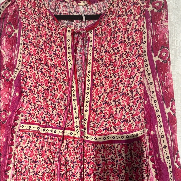 Free People Pink Floral Maxi Dress - Picture 4 of 6